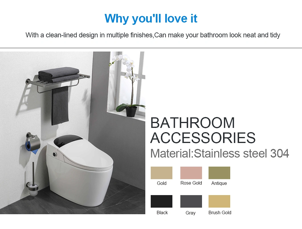 Ablinox Modern Design Stainless Steel Sanitaryware Cup Bathroom Accessories