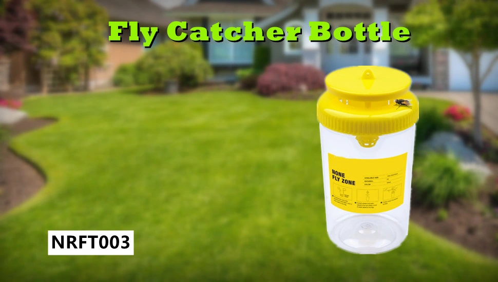 Plastic Outdoor Garden Fly Catcher Bottle Trap with Attractant Bait